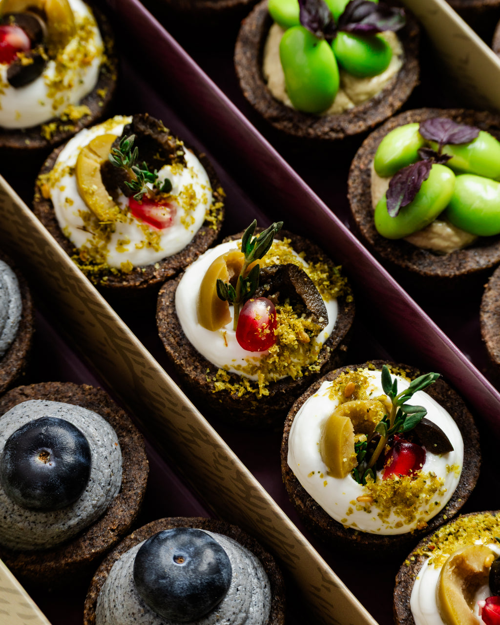 Labneh & Za'atar Buckwheat Tart