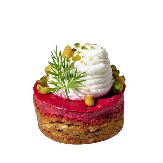 Savory Beetroot Cheescake
